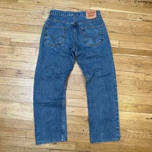 Levi's 505 straight leg denim jeans 32x30